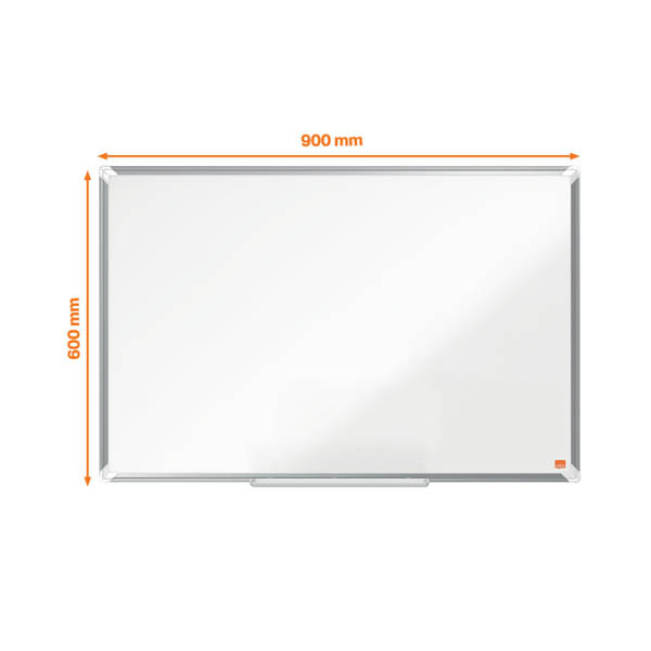 Whiteboard 90 x 60cm magnetisk emalj | Nobo Premium Plus 247557 - 2