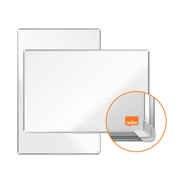 Whiteboard 90 x 60cm magnetisk emalj | Nobo Premium Plus 247557 - 4