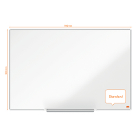 Nobo Whiteboard 90 x 60cm magnetlackerat stål | Nobo Impression Pro 1915402 247389