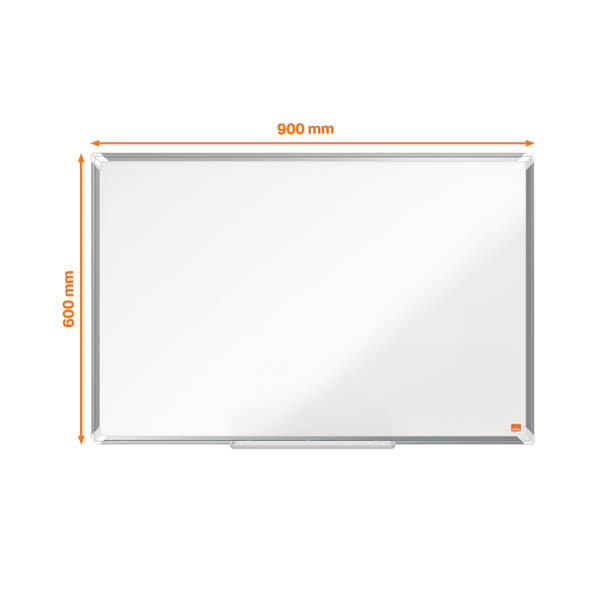 Whiteboard 90 x 60cm magnetlackerat stål | Nobo Premium Plus 247555 - 2