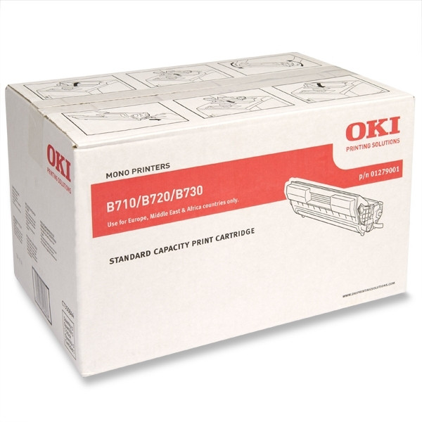 OKI 01279001 svart toner (original) 01279001 036106 - 1