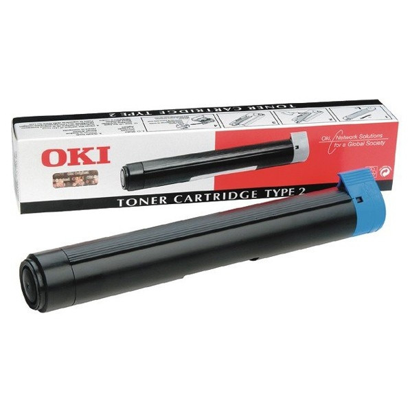 OKI 09002395 svart toner (original) 09002395 035530 - 1