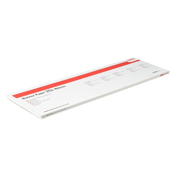 OKI 09004651 banner paper 21 x 90 cm | 40 ark 09004651 156000 - 1