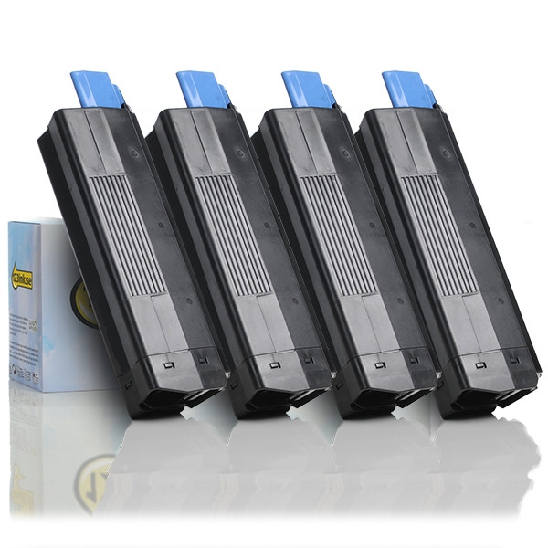 OKI 42127408/07/06/05 toner 4-pack (varumärket 123ink)  130050 - 1