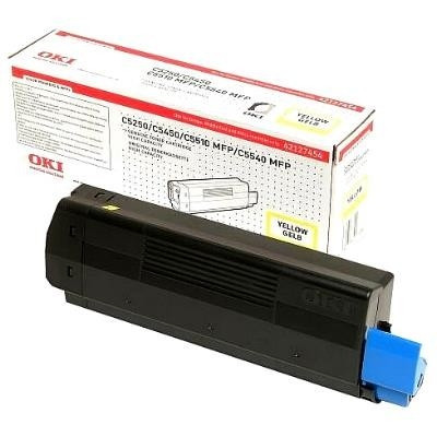 OKI 42127454 gul toner hög kapacitet (original) 42127454 035758 - 1