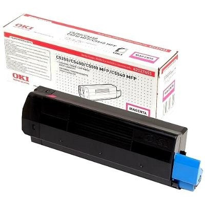 OKI 42127455 magenta toner hög kapacitet (original) 42127455 035756 - 1