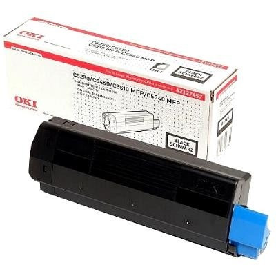 OKI 42127457 svart toner hög kapacitet (original) 42127457 035752 - 1