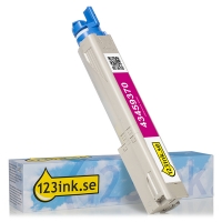 OKI 43459370 magenta toner (varumärket 123ink)