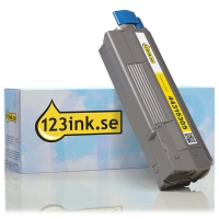 OKI 44315305 gul toner (varumärket 123ink)