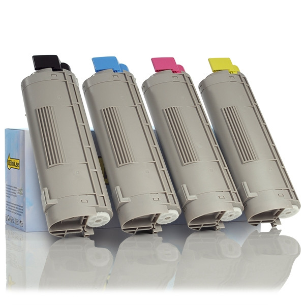 OKI 44318608/07/06/05 toner 4-pack (varumärket 123ink)  130051 - 1