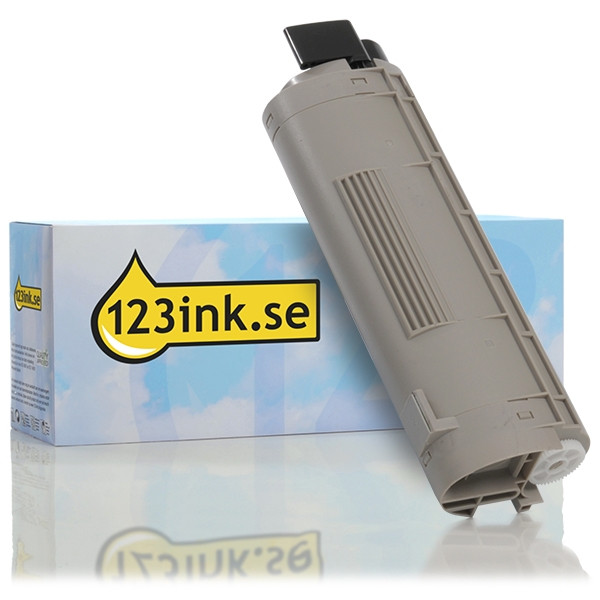 OKI 44318608 svart toner (varumärket 123ink) 44318608C 036085 - 1