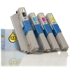OKI 44469804/44469724/23/22 toner 4-pack (varumärket 123ink) 130055 - 1