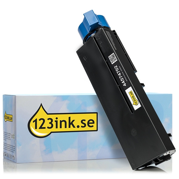 OKI 44574702 svart toner (varumärket 123ink) 44574702C 042529 - 1