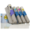 OKI 44973508/44469724/23/22 toner 4-pack (varumärket 123ink) 130094 - 1