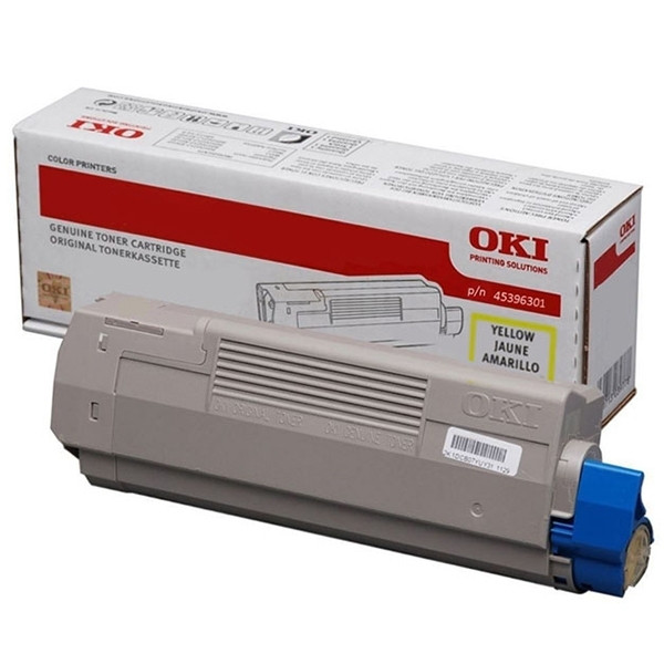 OKI 45396301 gul toner (original) 45396301 036118 - 1