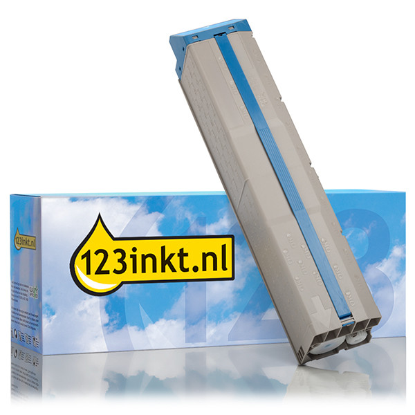 OKI 45536555 cyan toner (varumärket 123ink) 45536555C 042867 - 1