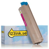 OKI 45862815 magenta toner hög kapacitet (varumärket 123ink)