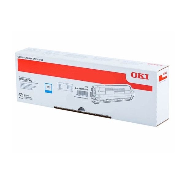 OKI 45862839 cyan toner (original) 45862839 042708 - 1