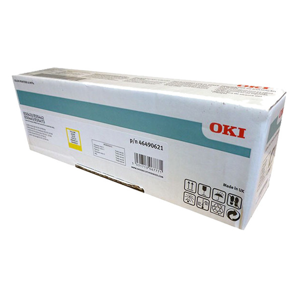 OKI 46490621 gul toner (original) 042842 - 1