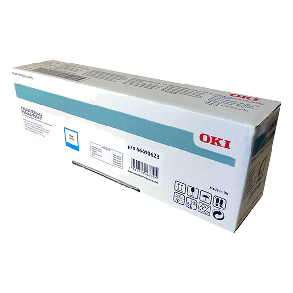 OKI 46490623 cyan toner (original) 042838 - 1