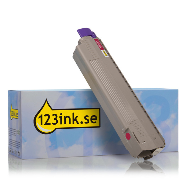 OKI 46861306 magenta toner hög kapacitet (varumärket 123ink) 46861306C 042771 - 1