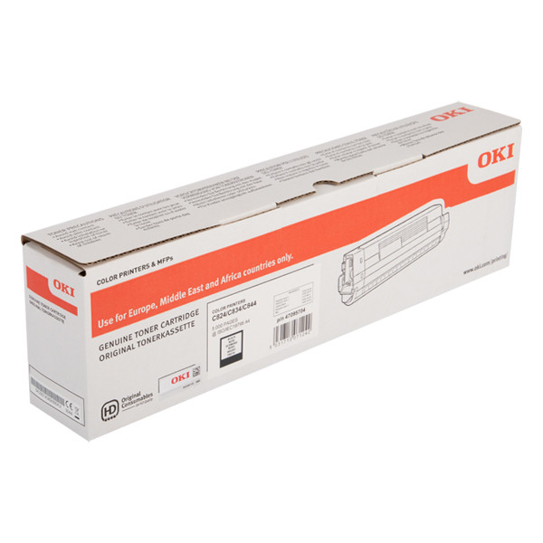 OKI 47095704 svart toner (original) 47095704 042758 - 1