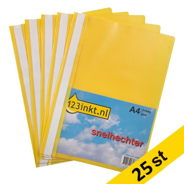 Offertmapp A4 | 123ink | gul | 25st⭐ 300549 - 1
