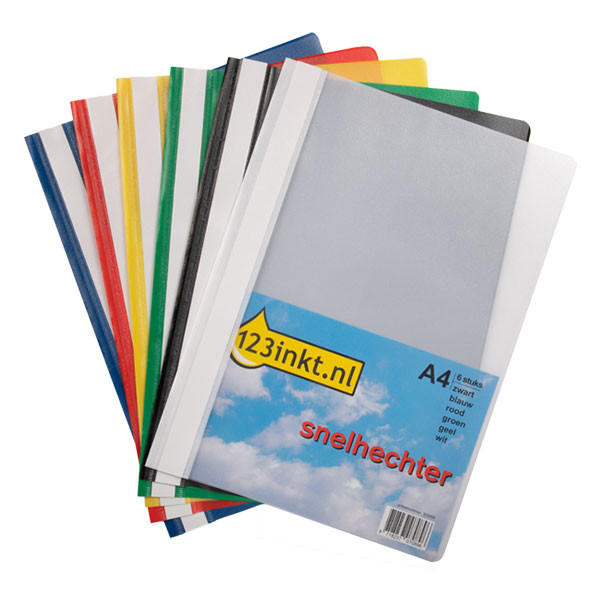 Offertmapp A4 | 123ink | sorterade färger | 6st  300454 - 1