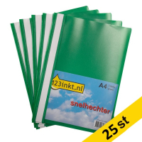 Offertmapp A4 | 123ink grön | 25st⭐ 300548