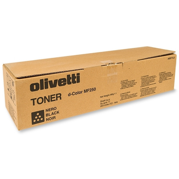 Olivetti B0727 svart toner (original) B0727 077072 - 1