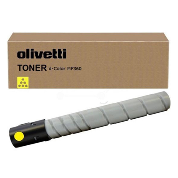Olivetti B0842 gul toner (original) B0842 077458 - 1