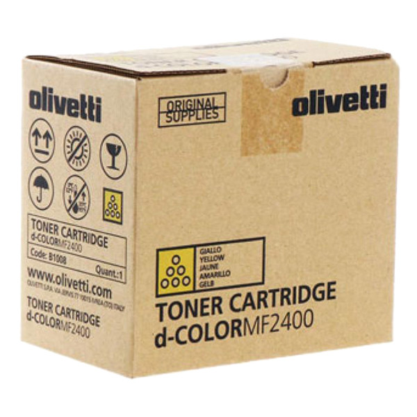 Olivetti B1008 gul toner (original) B1008 077634 - 1