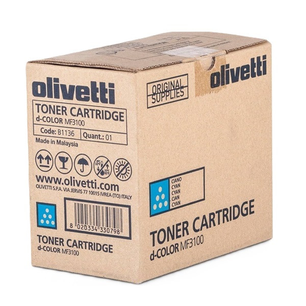 Olivetti B1136 cyan toner (original) B1136 077900 - 1