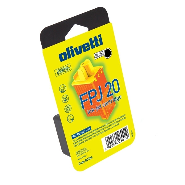 Olivetti FPJ 20 (B0384) svart bläckpatron (original) 84431W 042030 - 1