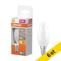 LED lampa E14 | B35 matt | 2700K | 3,4W (40W) [Osram] 6st LOS01866