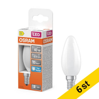 LED lampa E14 | B35 matt | 6500K | 3,4W (40W) [Osram] 6st LOS02151