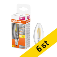 Osram LED lampa E14 | C35 klar | 2700K | 4W (40W) 6st [Osram]  LOS00147