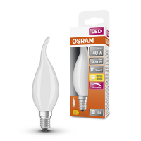 Osram LED lampa E14 | C35 matt | 2700K | 4W (40W) dimbar [Osram]  LOS00136