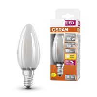 Osram LED lampa E14 | C35 matt | 2700K | 5,5W (60W) dimbar [Osram]  LOS00140