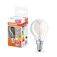 Osram LED lampa E14 | P45 klar | 2700K | 2,2W (25W) dimbar [Osram]  LOS00160