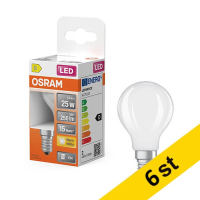 LED lampa E14 | P45 matt | 2700K | 1,8W (25W) [Osram] 6st LOS01902