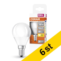 LED lampa E14 | P45 matt | 2700K | 4,9W (40W) [Osram] 6st LOS00205