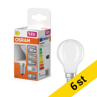 LED lampa E14 | P45 matt | 4000K | 3,4W (40W) [Osram] 6st LOS02181