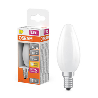 LED lampa E14 dimbar | B35 matt | 2700K | 3,4W (40W) [Osram] LOS01853