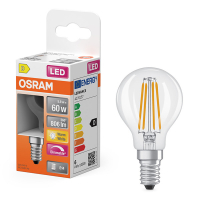 LED lampa E14 dimbar | P45 klar | 2700K | 5,9W (60W) [Osram] LOS01223