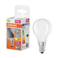 LED lampa E14 dimbar | P45 matt | 2700K | 1,8W (25W) [Osram] LOS01877