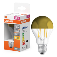LED lampa E27 | A60 | top coated guld | 2700K | 4W (35W) [Osram] LOS01693