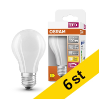 Osram LED lampa E27 | A60 matt | 2700K | 11W (100W) dimbar 6st [Osram]  LOS00053