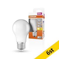 LED lampa E27 | A60 matt | 2700K | 4,9W (40W) [Osram] 6st