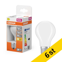 LED lampa E27 | A60 matt | 2700K | 5,9W (60W) [Osram] 6st LOS01840
